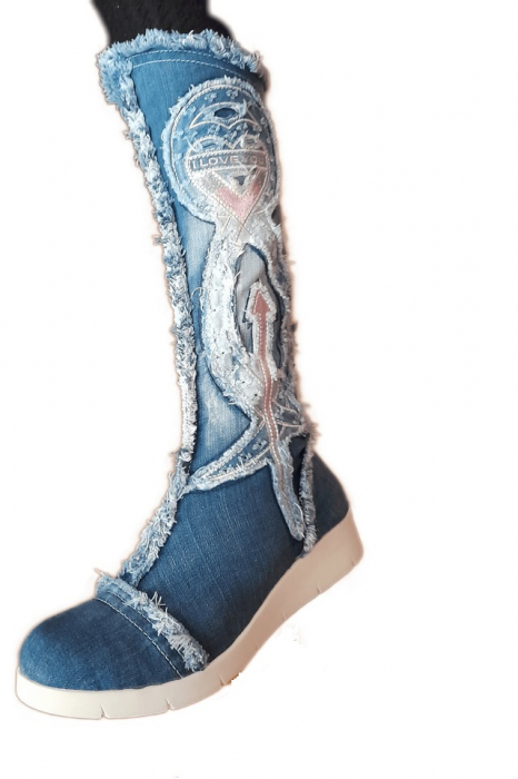 Cizme jeans 4042-PtSA [1]