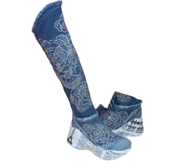 Cizme jeans  6063-T-206255 [1]
