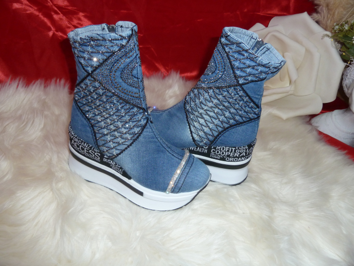 Pantofi jeans 5023-T-8723 [5]
