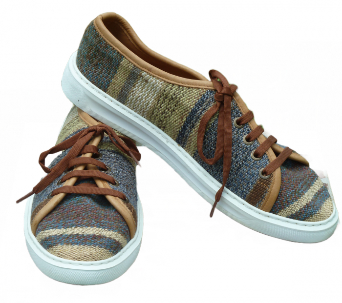 Pantofi Kaan piele - material textil Psir1 [2]