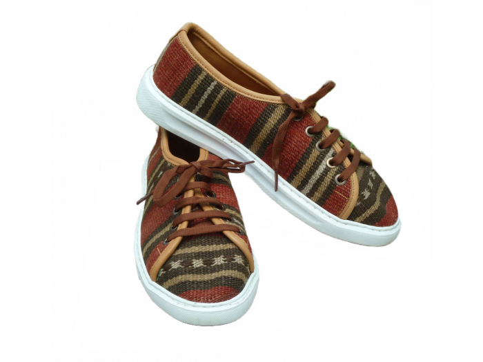 Pantofi Kaan piele -material textil P41n [2]