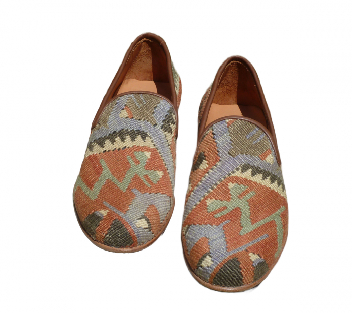 Pantofi Sultan piele - material textil P05 [1]