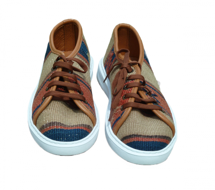Pantofi Kaan piele - material textil P21 [2]