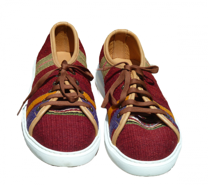 Pantofi Kaan piele - material textil P23 [2]