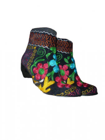 Botine Gizem  piele material textil b11 [1]