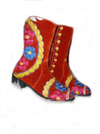 Cizme scurte Melissa piele material textil cz36b [1]