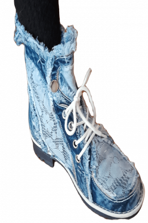 Ghete jeans 5036-4201 [2]