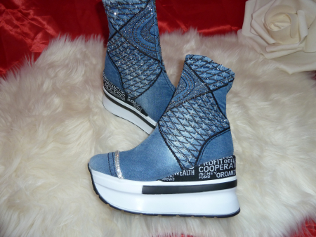 Pantofi jeans 5023-T-8723 [3]