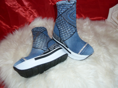 Pantofi jeans 5023-T-8723 [2]