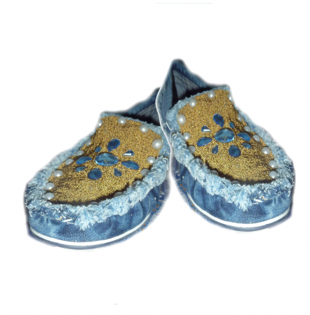 Incaltaminte jeans femei - Pantofi jeans P102
