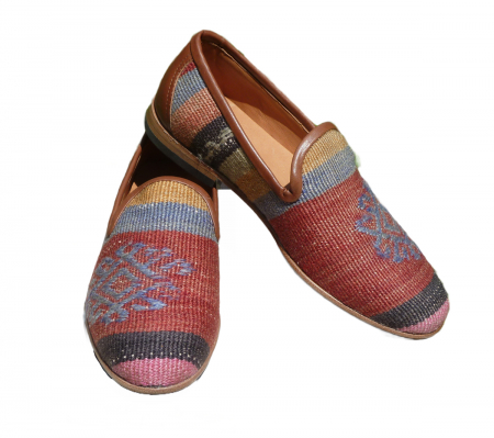 Incaltaminte piele barbati - Pantofi Sultan piele - material textil P03