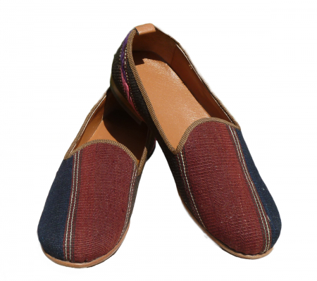 Incaltaminte piele barbati - Pantofi Sultan piele - material textil P04