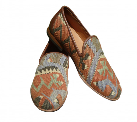 Pantofi Sultan piele - material textil P05 [1]