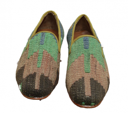 Pantofi Sultan  piele - material textil P07 [1]