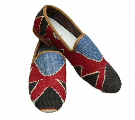 Incaltaminte piele barbati - Pantofi Sultan piele - material textil P09