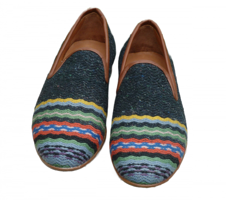 Pantofi Sultan piele - material textil P10 [1]