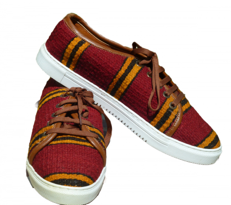 Incaltaminte piele barbati - Pantofi Kaan piele - material textil P24