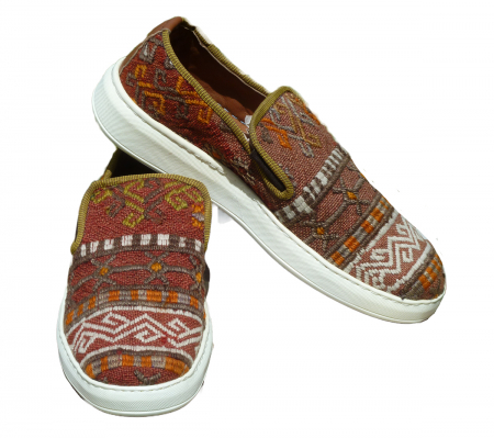 Incaltaminte piele barbati - Pantofi Emir piele - material textil P35