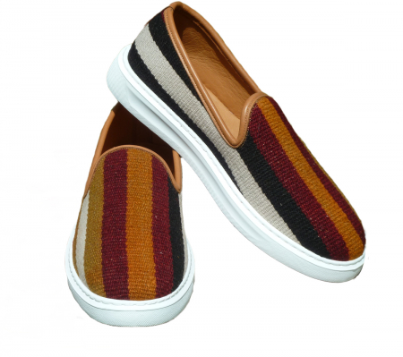 Incaltaminte piele barbati - Pantofi Emir piele - material textil P37