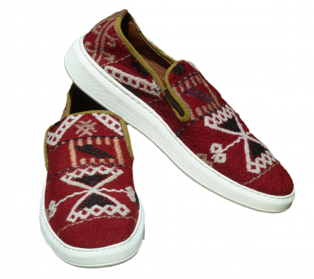 Incaltaminte piele barbati - Pantofi Emir piele - material textil P39
