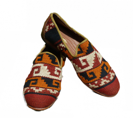 Incaltaminte piele barbati - Pantofi Sultan piele - material textil P42bx