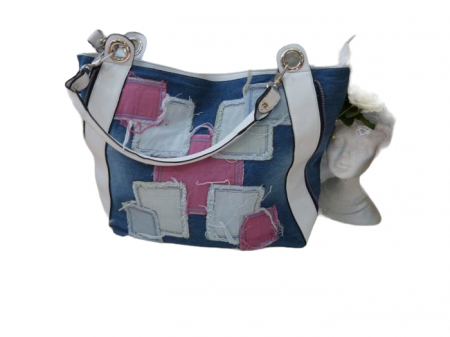 Accesorii - Poseta material textil Jeans P08