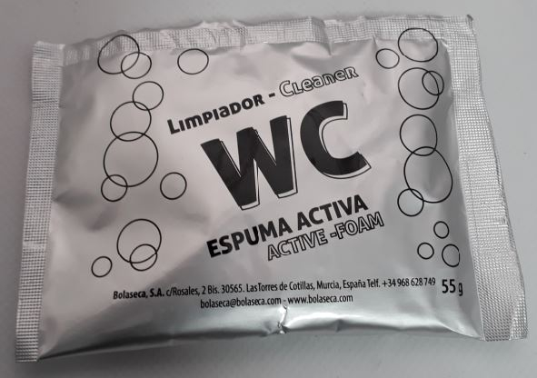 Spumă activă pentru WC 4x55g [2]