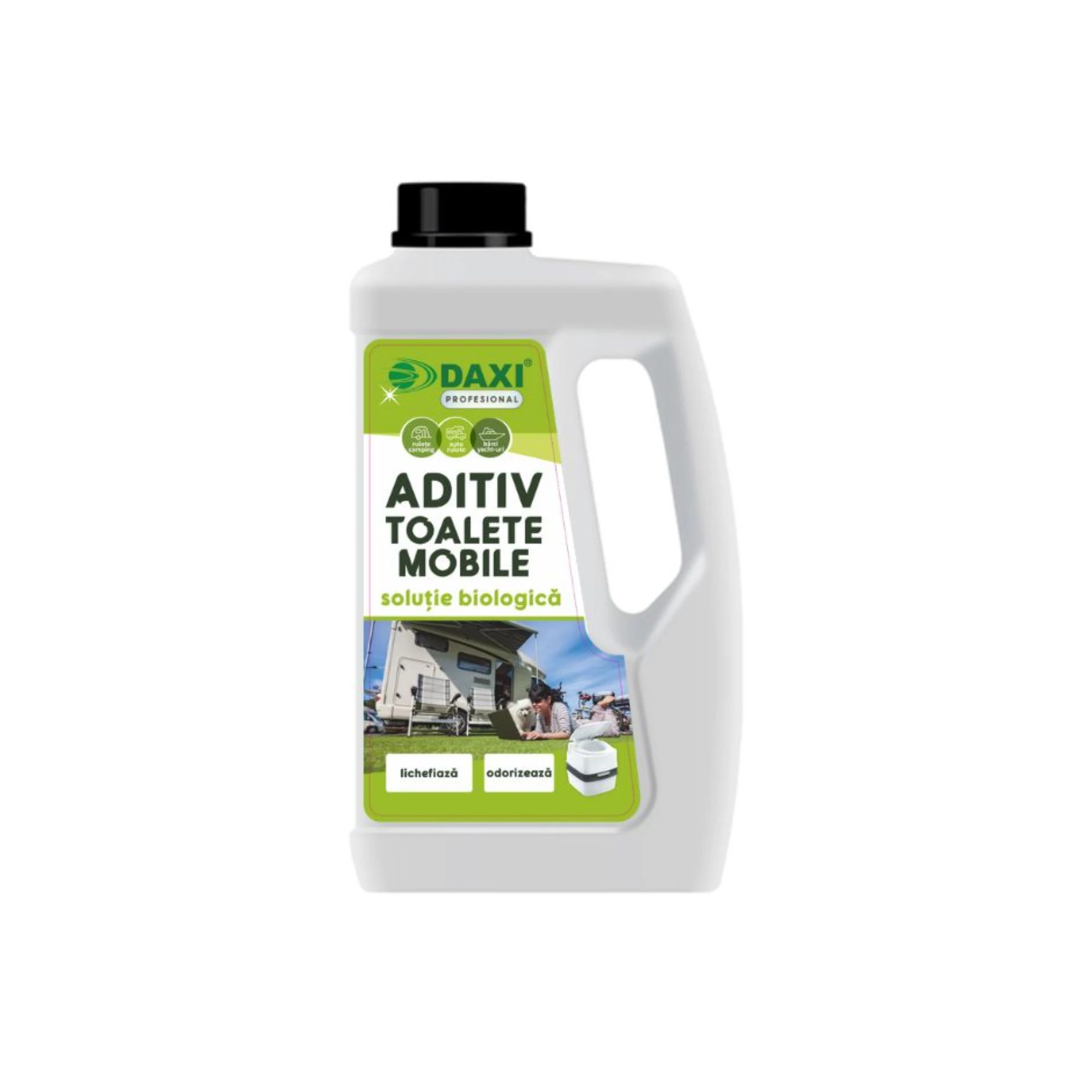 Aditiv biologic pentru lichefiere si odorizare toaleta mobila,1.5 L Întreținere ECO fose septice și țevi - Aditiv biologic pentru lichefiere si odorizare toaleta mobila,1.5 L