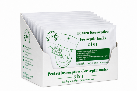 BEV Bioactivator 5 în 1 pentru fose septice, o doză, 25g [2]