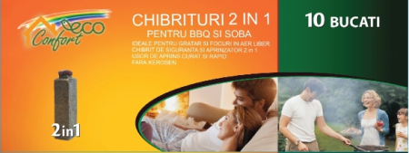 Alte produse ecologice - Chibrituri pentru aprins focul din fibra lemnoasa 10buc