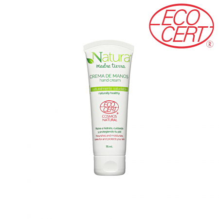 Cosmetice VEGANE - Cremă de mâini vegană Natura Madre Tierra, 75ml