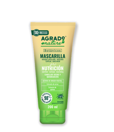 Cosmetice VEGANE - Mască de păr nutritivă Botanicos, 200ml