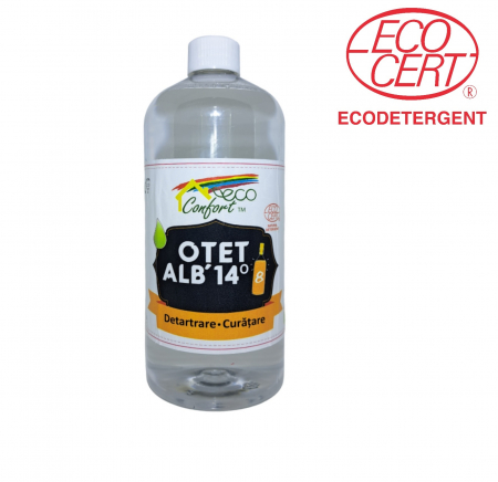 Curățenie ECO - Otet alb concentrat 14% pentru menaj, 1L