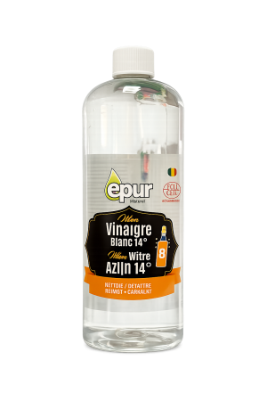 Curățenie ECO - Otet alb pentru detartrarea si curatarea suprafetelor din baie, concentratie 14%, 750 ml, Epur