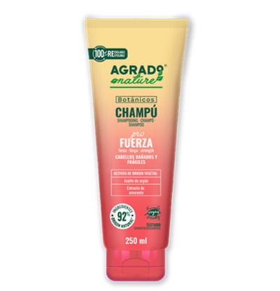 Cosmetice VEGANE - Șampon de păr pro strenght Botanicos, 250ml