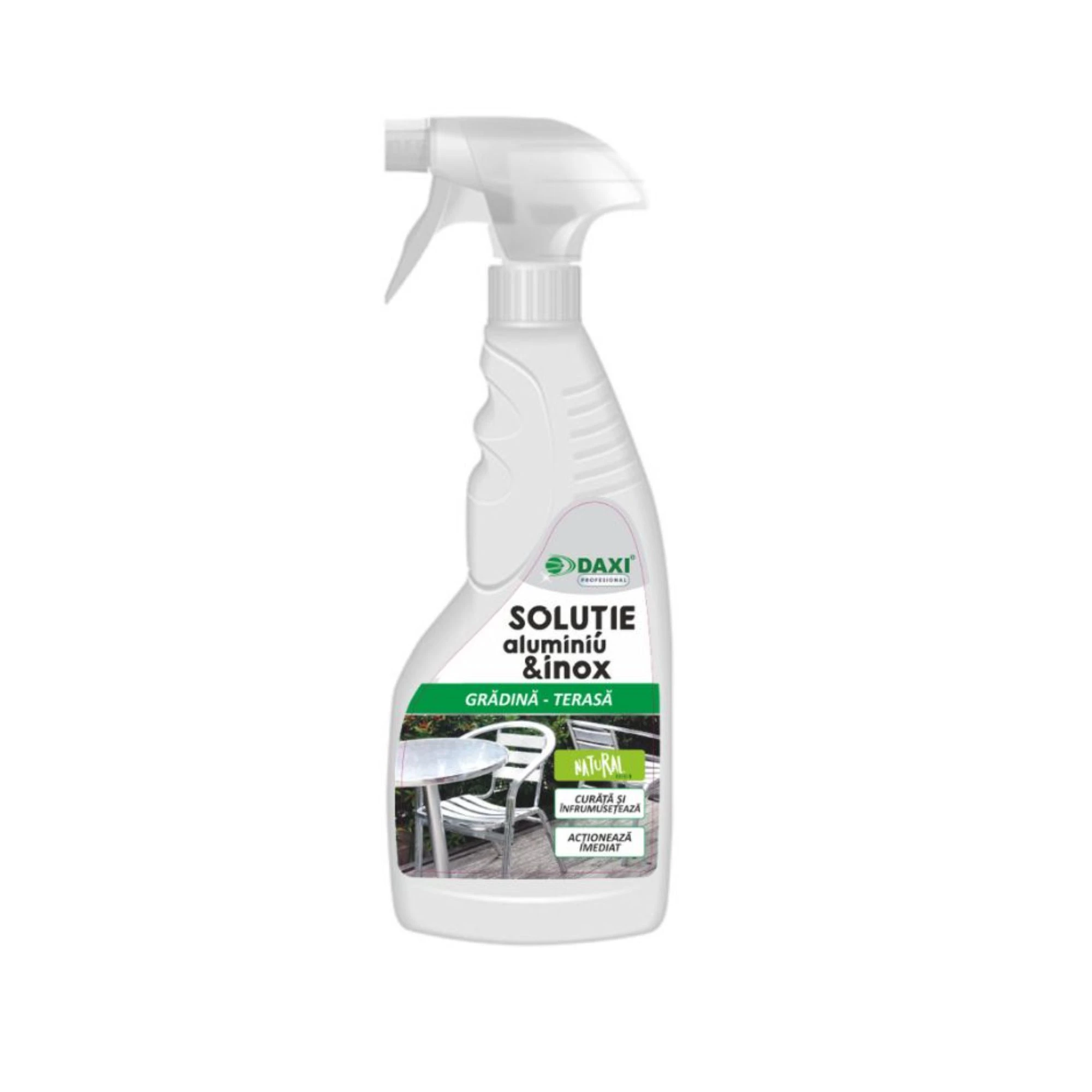 Produse pentru multisuprafețe - Solutie curatare mobilier din aluminiu, otel si inox, 500ml