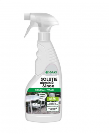 Solutie curatare mobilier din aluminiu, otel si inox Daxi 500ml Detergenti Bio - Solutie curatare mobilier din aluminiu, otel si inox Daxi 500ml