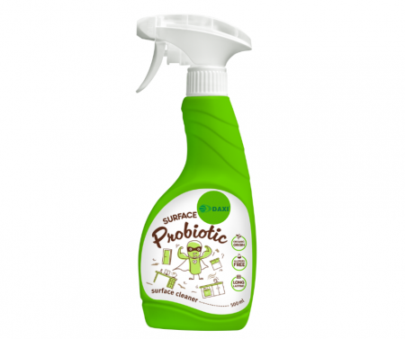 Solutie probiotica cu pulverizator pentru multisuprafete, 500ml Detergenti Bio - Solutie probiotica cu pulverizator pentru multisuprafete, 500ml