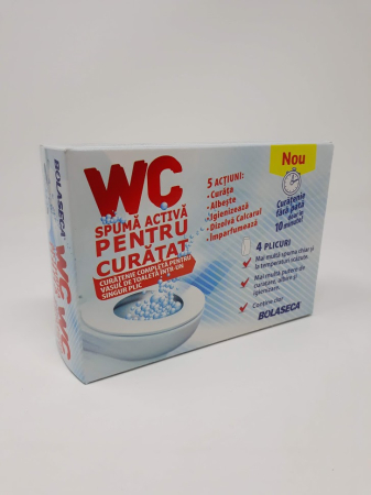 Produse pentru baie - Spumă activă pentru WC 4x55g