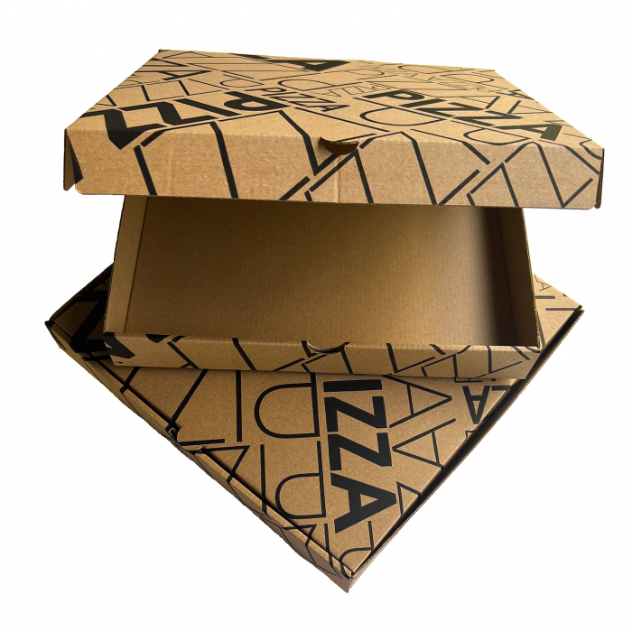 Set cutii pizza (50 buc) 320x320x40 mm, natur [3]