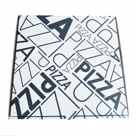 Cutii pizza - Set cutii pizza (50 buc) 320x320x40 mm, alb