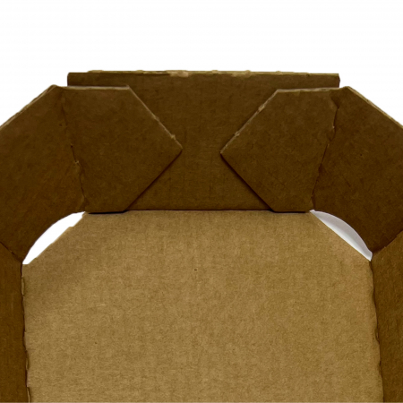 Tavita din carton, 19x9.5x3 cm, natur [3]