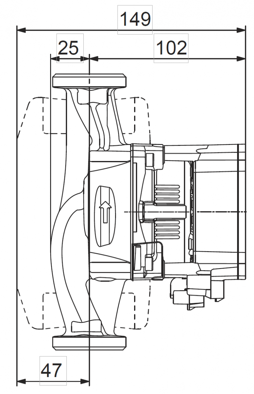 Grundfos ALPHA1 L 25-60 180 1x230V 50Hz 6H, 99160584, Pompa circulatie [3]