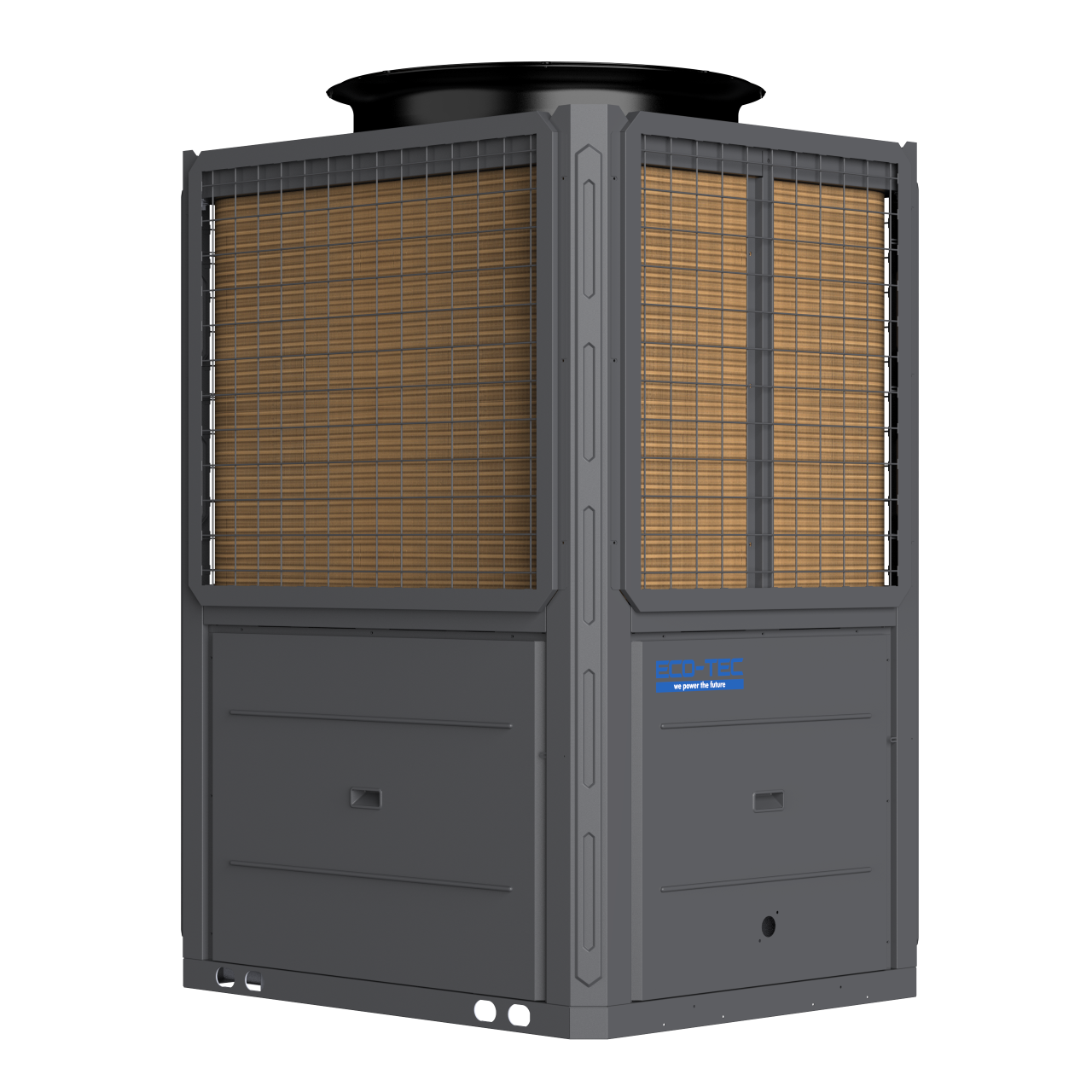 Pompă de căldură temperatură înaltă 50kw, R290 [4]