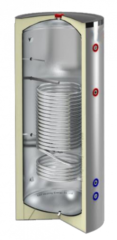 Produse - Boiler inox 200 L pentru Pompe de Căldură