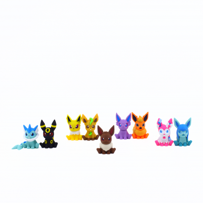Figurine 3D Mini Pokemon Evolution [5]