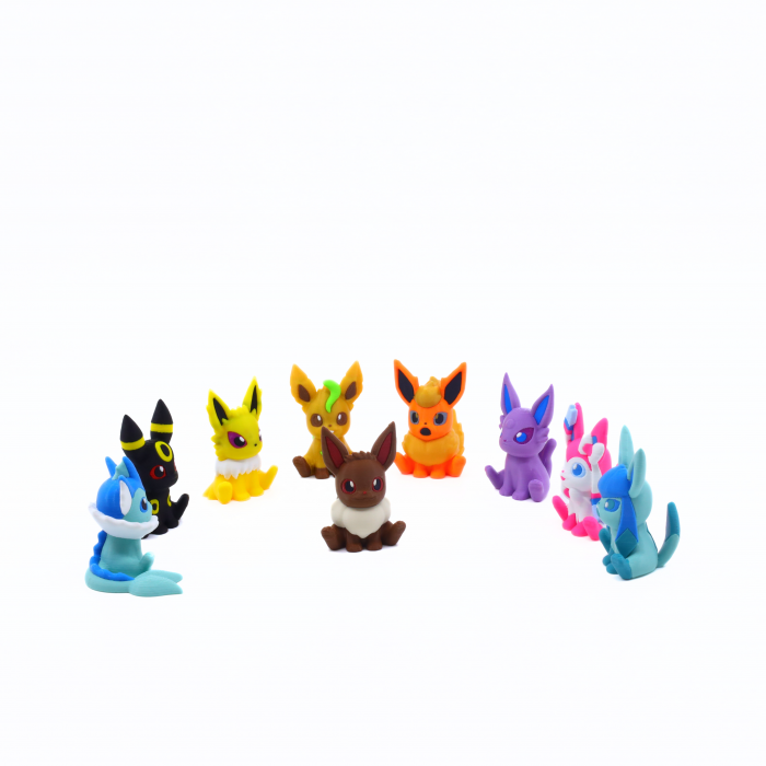 Figurine 3D Mini Pokemon Evolution [4]