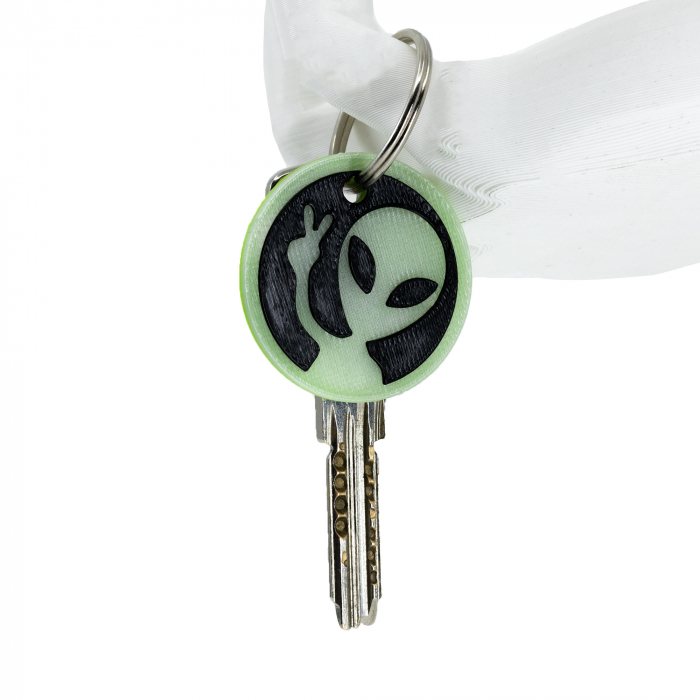 Breloc 3D Alien, 3.5 cm [3]