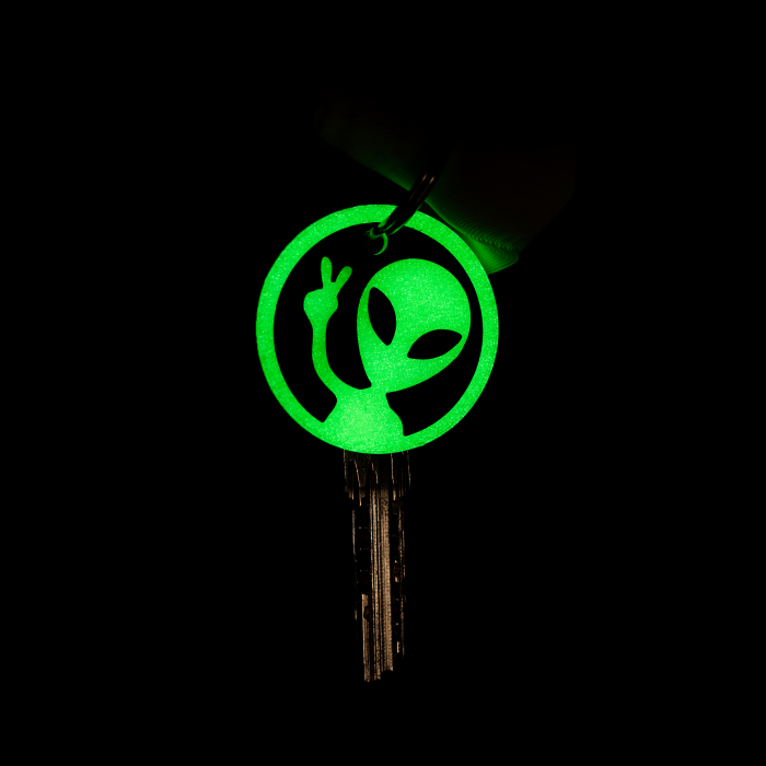 Breloc 3D Alien, 3.5 cm [4]