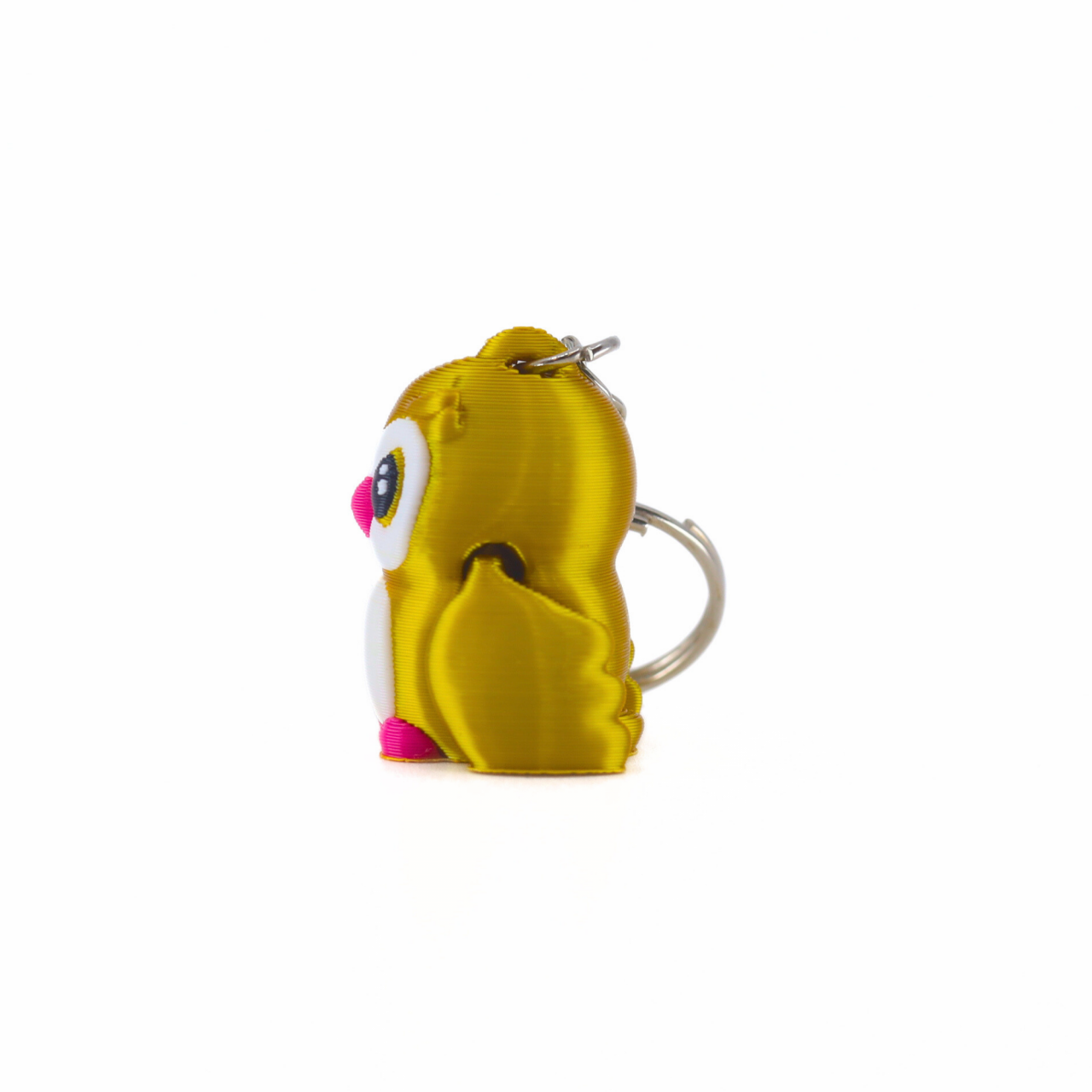 Breloc Bufnita, printat 3D, 3.5 cm [3]